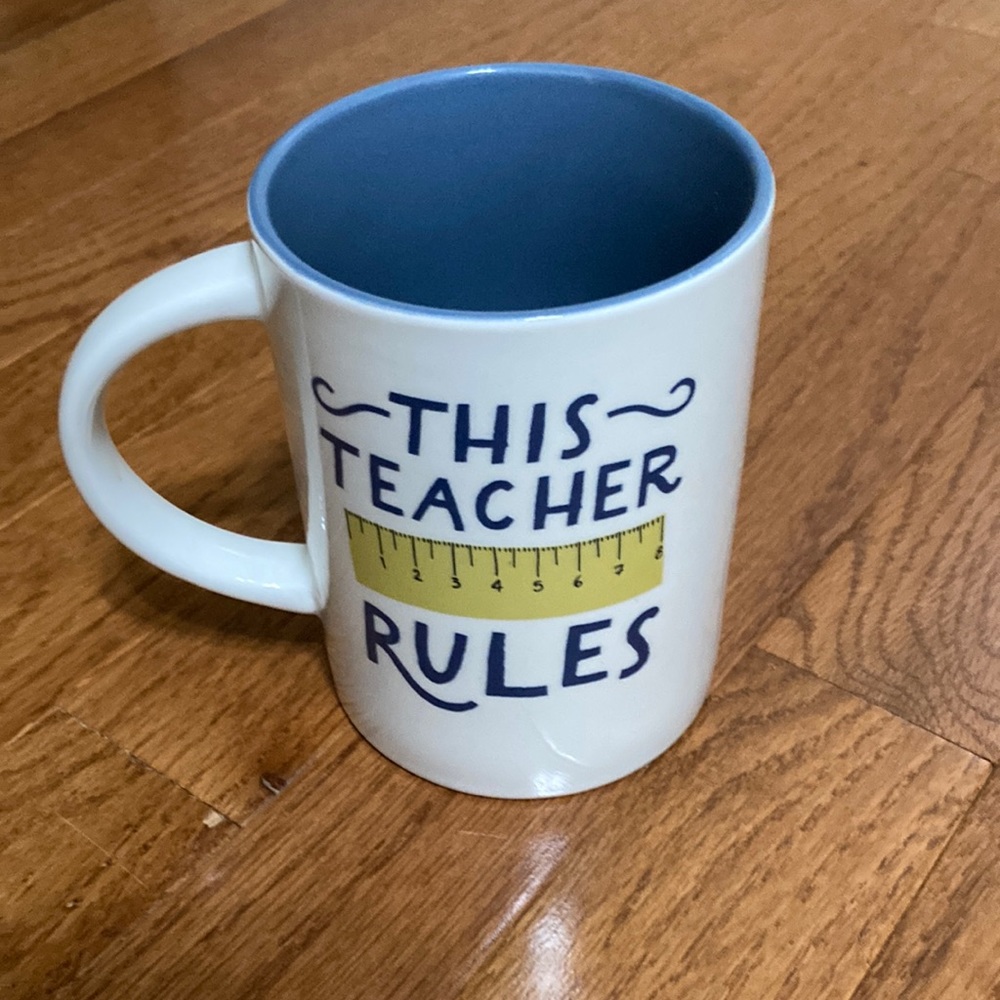THIS TEACHER RULES Stoneware Mug